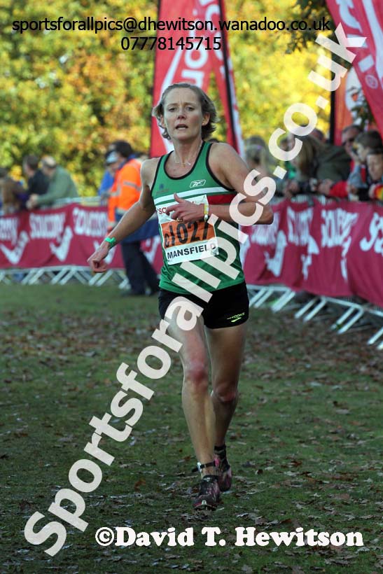 Senior women, National Cross Country Relays, Berry Park, Mansfield. Photo: David T. Hewitson/Sports for All Pics